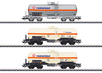 076-M46472 - H0 - Kesselwagen-Set Transfesa